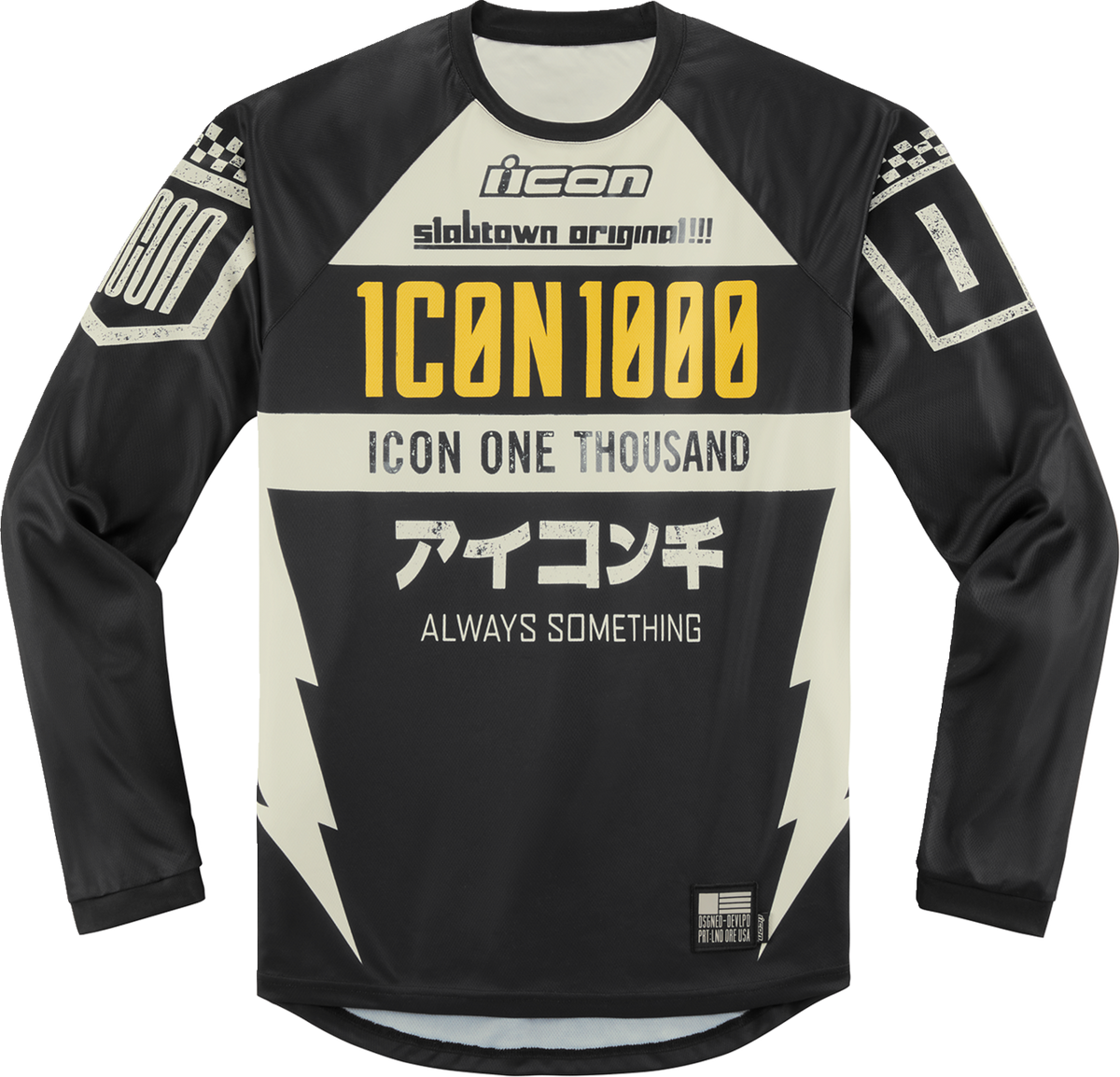 ICON Slabtown™ Jersey - Black - Large 2824-0079