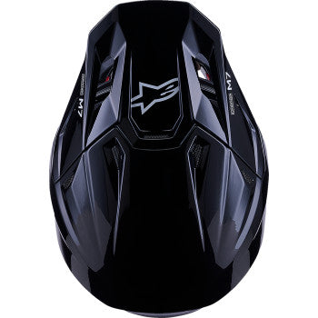 ALPINESTARS SM7 Helmet - Solid - Gloss Black - Medium 8301426-1180-M