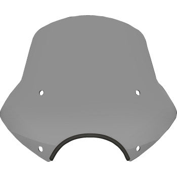 MEMPHIS SHADES Speed Demon Sportshields - 15" - 9" Headlight Cutout - Black Smoke MEP54712