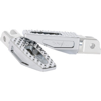 THRASHIN SUPPLY CO. Slim P-54 Footpegs - Front - Chrome TSC-2021-3-SF
