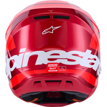 ALPINESTARS SM7 Helmet - Core - Gloss Red - 2XL 8301826-3127-XXL