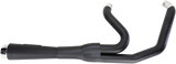 BASSANI XHAUST Road Rage Exhaust - Black - Short - '06-'17 Dyna FXD 13122J