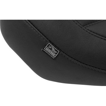 MUSTANG Wide Tripper™ Seat - Solo - Black Stitching - FLT/FLH '23-'25 88503