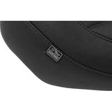 MUSTANG Wide Tripper™ Seat - Solo - Black Stitching - FLT/FLH '23-'25 88503
