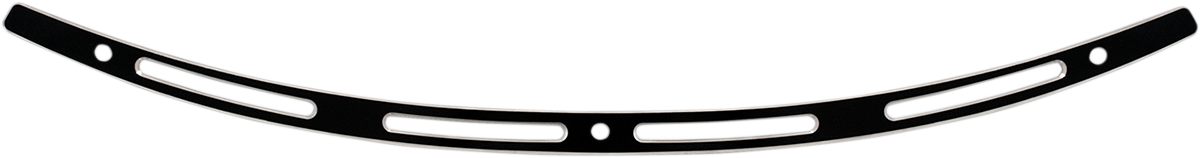 MEMPHIS SHADES Windshield Trim - Black - Slots - FLH '96-'13 MEB0945