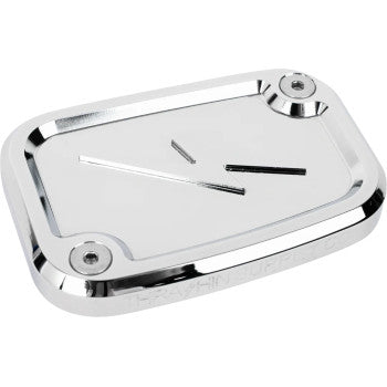 THRASHIN SUPPLY CO. Master Cylinder Cover - Brake - Front - Chrome TSC-3176-3
