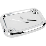 THRASHIN SUPPLY CO. Master Cylinder Cover - Brake - Front - Chrome TSC-3176-3