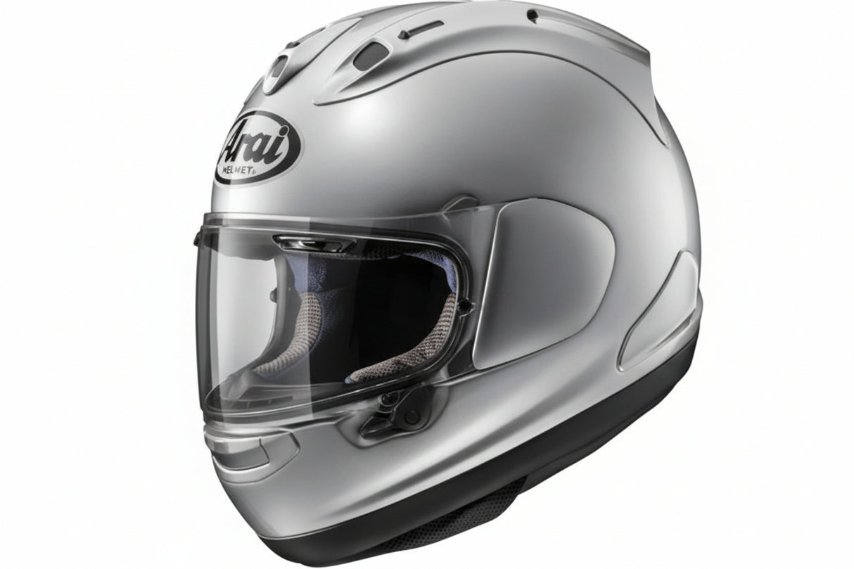 ARAI HELMETS - Corsair-X Helmet Corsair-X Helmet - Aluminum Silver - Medium - 0101-18507