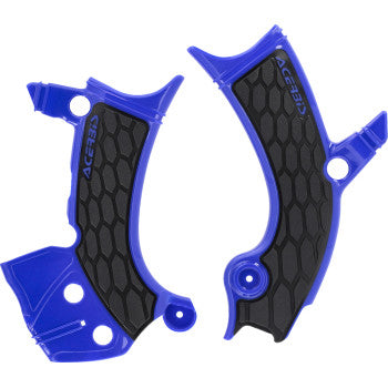 X-Grip Frame Guards - Black/Blue - WR 450 F