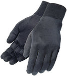 T/M Silk Glove Liner Black Lrg 83332