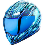 ICON Domain™ Helmet - Nouveau - Blue - Large 0101-18533