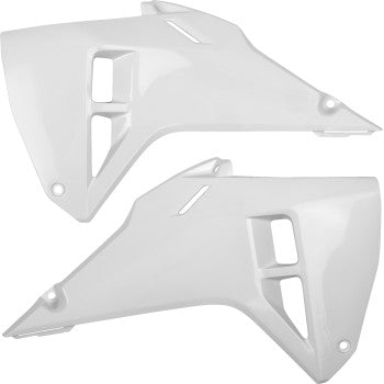 ACERBIS Radiator Louvers - White - CRF 250R/450R  2025 2986000002
