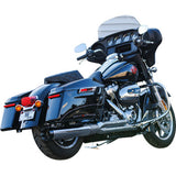 S&S CYCLE 2-into-1 Sidewinder Exhaust System - 50-State - Chrome - M8 Touring 550-0758