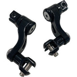 DRAG SPECIALTIES Passenger Peg Mount - Adjustable - Black 1620-2513