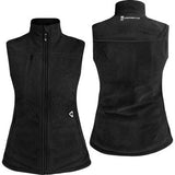 GERBING HEATED CLOTHING Women's 7V Thermite Heated Fleece Vest 2.0 - Black - XS GERTFVST7VWBXS