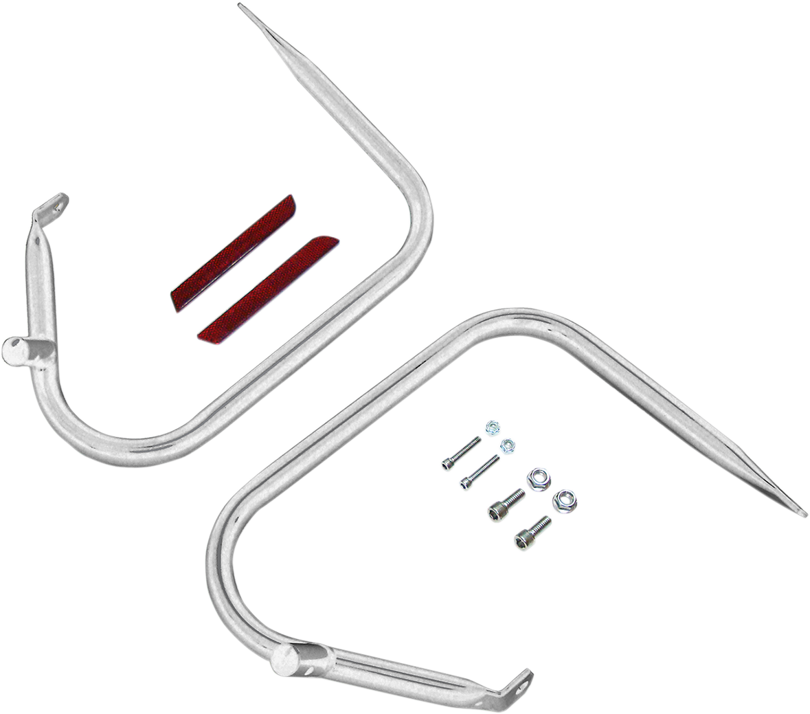 DRAG SPECIALTIES  Saddlebag Guards - Chrome Road Glide/ King  2009-2013 models 21039