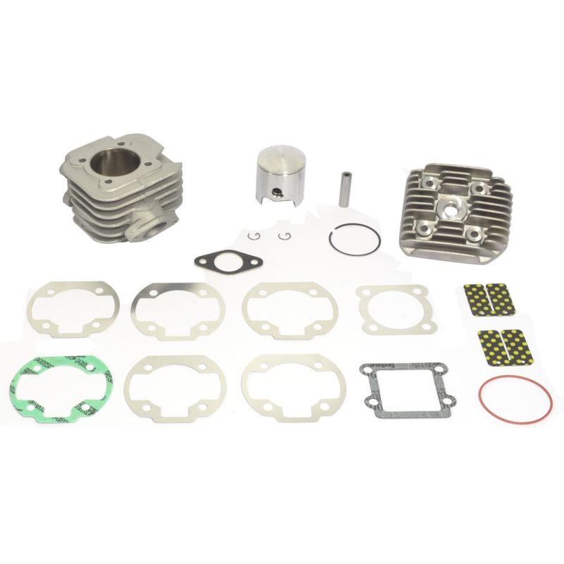 Athena 96-98 Aprilia 50 47.6mm Bore 10mm Pin Domed Piston BB Cyl Kit w/Head (For Athena Kit) 70100