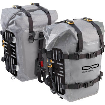 GIANT LOOP Mototrekk Panniers™ - Gray/Black MTPN26