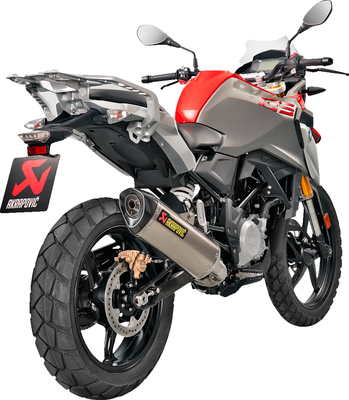 AKRAPOVIC Race Exhaust - Stainless Steel G 310 2017-2024 S-B3R2-HRSS 1810-3054