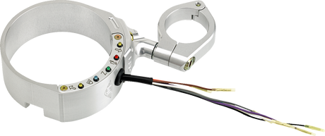 JOKER MACHINE Speedometer Side Mount - Silver 10-309S