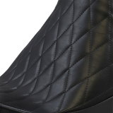 LE PERA Cherokee Seat - Diamond - Black - Softail '18+ LYX-020DM