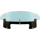 KLOCK WERKS Kolor Flare™ Windshield - 8" - Blue - Indian KWW-04-0626
