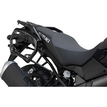 SW-MOTECH Adventure Luggage System - Silver - Suzuki VStrom 1000 14-19 ADV.05.440.75001/S
