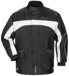 T/M Elite 3 Rain Jkt Bk/Bk/Wh 2l 8792030508