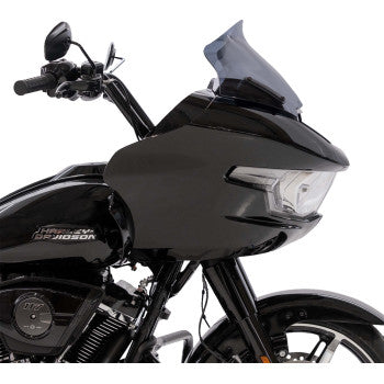 KLOCK WERKS Sport Flare™ Windshield - 11" - Dark Smoke - FLTRX KWW-01-0735-DS