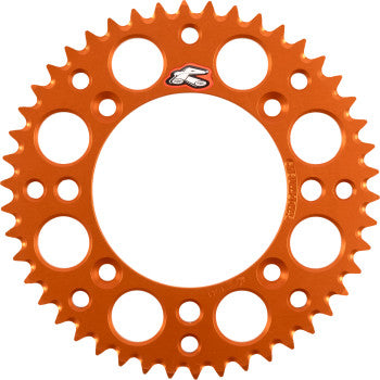 RENTHAL Rear Sprocket - Aluminum - 46 Tooth - Orange - KTM 518U-420-46GPOR