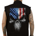 LETHAL THREAT USA Skull Melt Sleeveless Shirt - Black - Medium CO60213M