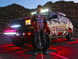 Rigid Industries Rock Light Kit- Red (4 lights) 400213