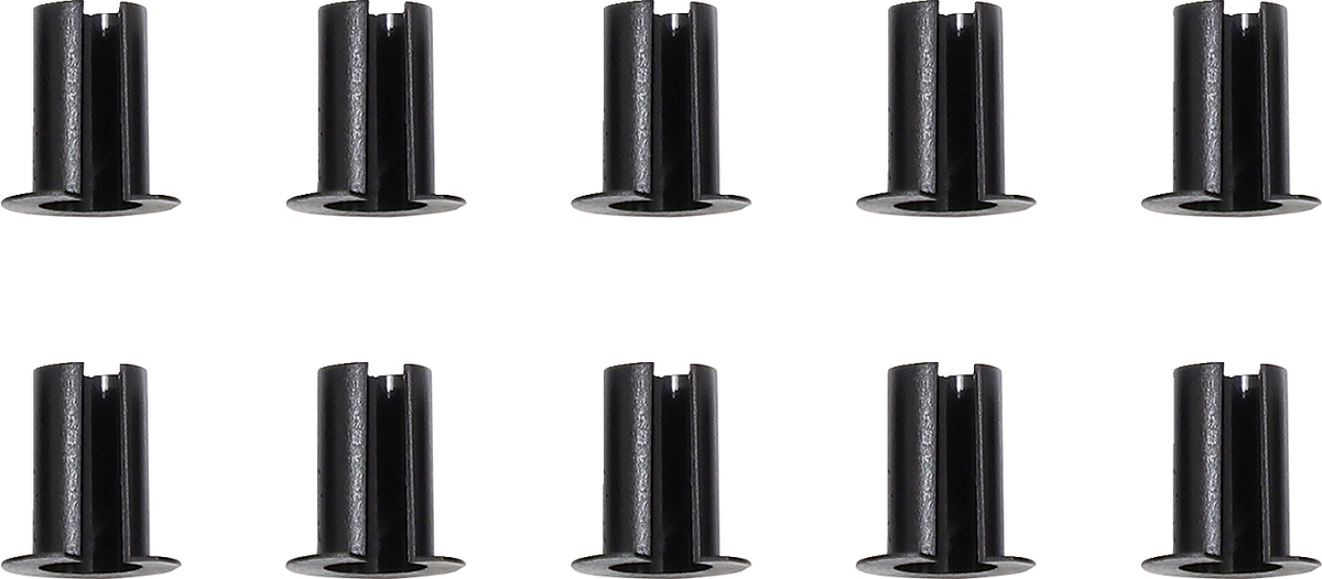 DRAG SPECIALTIES Bushing - Clutch - 10 Pack NOW BLACK PLASTIC H07-0801