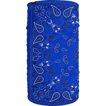 ZAN HEADGEAR Motley Tube® Fleece Lined - Blue Paisley TF111