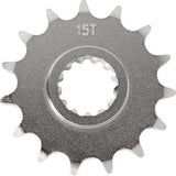 MOOSE RACING Front Sprocket - 15 Tooth - Kawasaki/Suzuki 26-3148-15CRMO