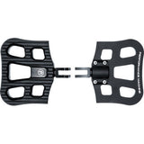PERFORMANCE MACHINE (PM) Drifter Floorboards - Rider - Black Ops - FL 0036-1027-SMB