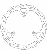 MOTO-MASTER Brake Rotor - Front - Flame 110244-PU