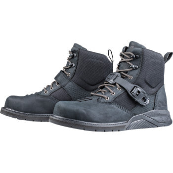 ICON Superduty6 Safety Toe Boots - Black - US 7  3403-1376