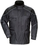 T/M Sentinel Le Rain Jkt Blk Lrg 89406