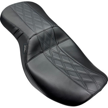 LE PERA Outcast Seat - Without Backrest - GT2 Inlay - FLH/FLT '23-'24 LV-997GT2