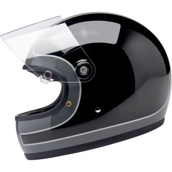 BILTWELL Gringo S Helmet - Tracker - Gloss Storm Gray/Black - Small  1003-562-502