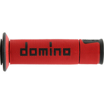 IN STOCK DOMINO A450 Grips - Domino - Red/Black  A450A45041C4042B7-0