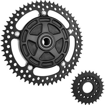 ARLEN NESS Chain Drive Kit - 27/57 Tooth - Black - FLT/FLH 300-203