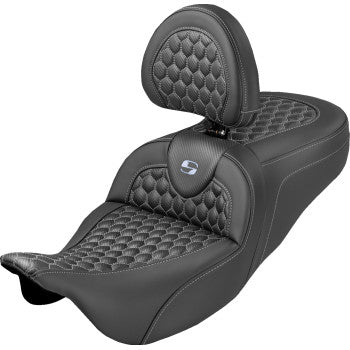 SADDLEMEN Seat Roadsofa Hc Er Db Slv Stitch 808-07B-190B5