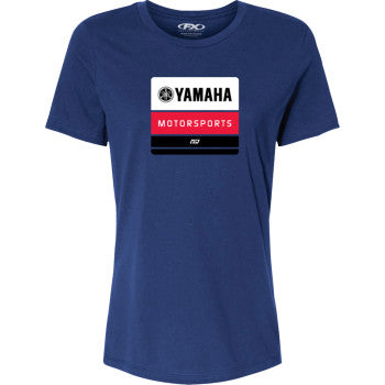 FACTORY EFFEX Tee Womens Yamaha Phase Navy Sm 29-87240