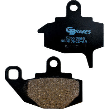 GBRAKES Brake Pads Semi-Metallic  GB0602-69