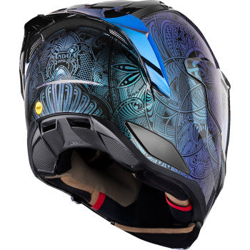 ICON Ultraflite™ Helmet - Opal Mandala - MIPS® - Blue - Small 0101-18695