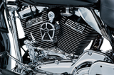 KURYAKYN Spark Plug Cover - Slotted - Chrome 7260