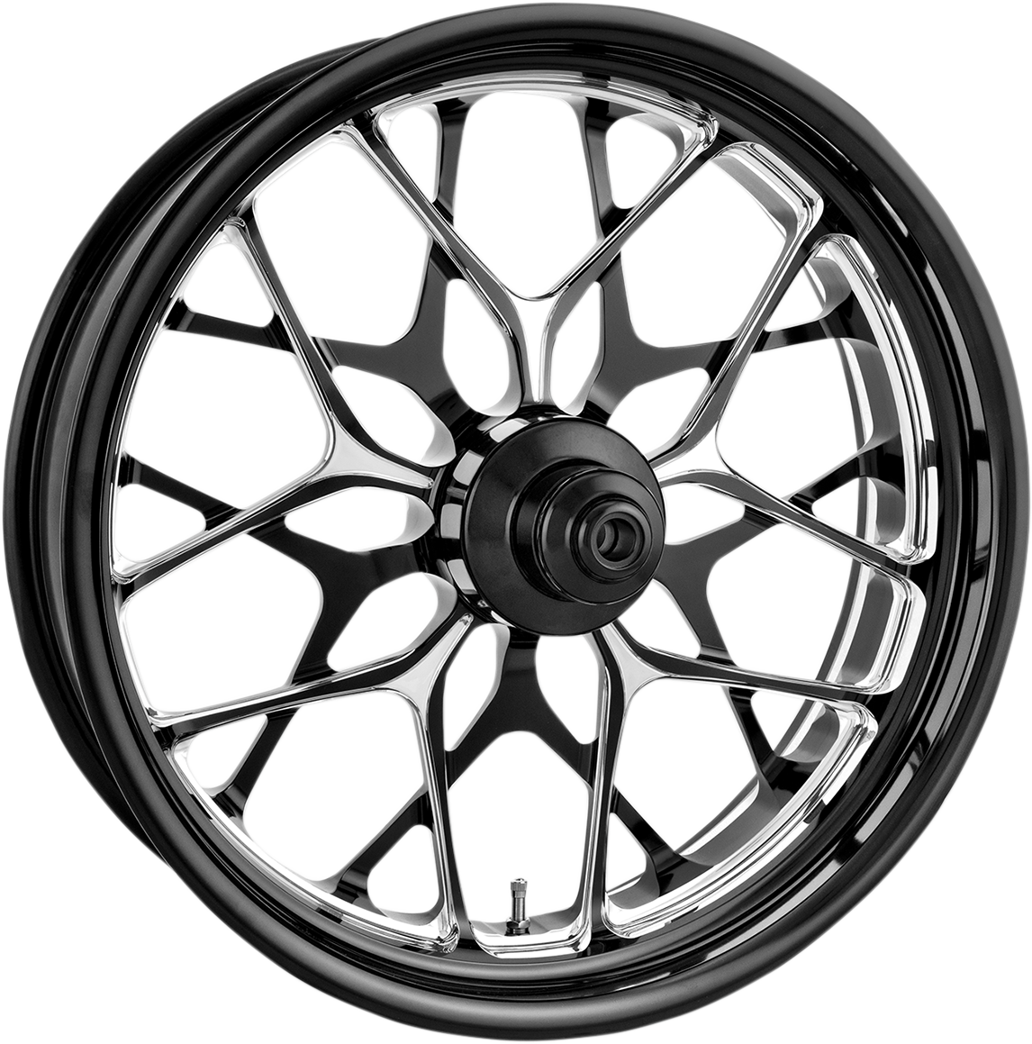 PERFORMANCE MACHINE (PM) Wheel - Galaxy - Front/Dual Disc - No ABS - Platinum Cut - 21"x3.50" - '08+ FL 12027106PGALBMP