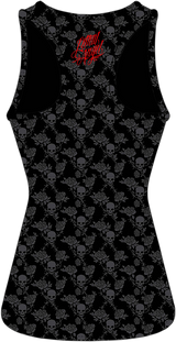 LETHAL THREAT Women's Armtat Tank Top - Black - 1XL LA206061X